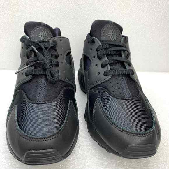 NIKE Air Huarache DH4439-001 Sneaker Shoes Black - Women's 10 - Picture 3 of 10
